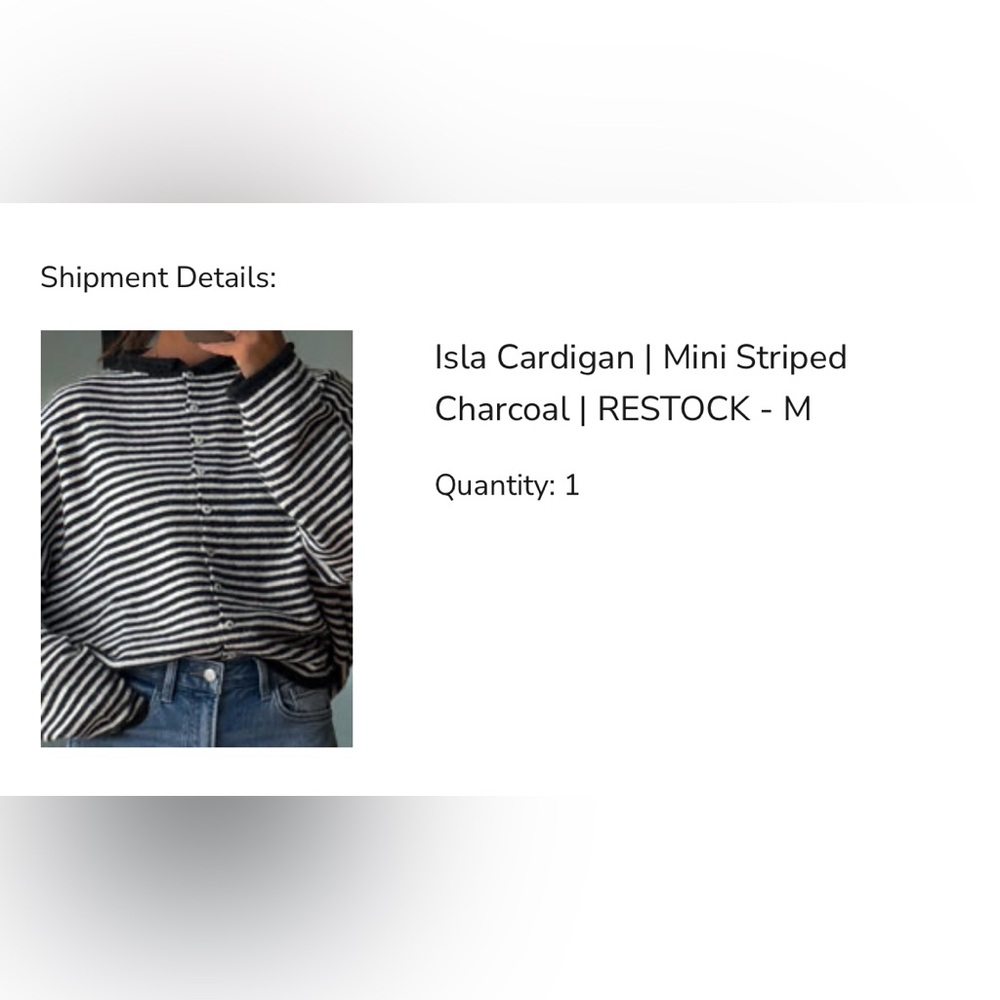 Shop Talulah Isla Striped Cardigan
